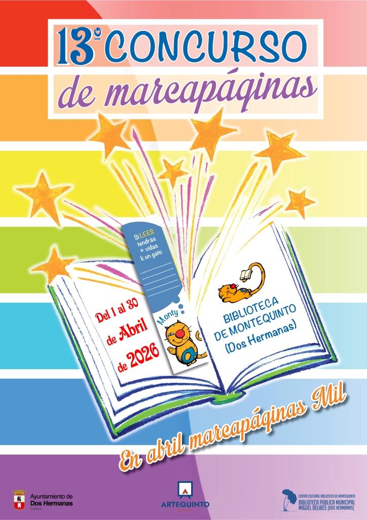 20260401 - XIII Concurso de marcapáginas "En Abril, marcapáginas Mil 2026"