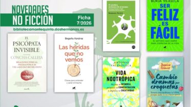 Biblioteca de Montequinto: novedades literarias - (No ficción - Ficha 7/2026)