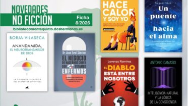 Biblioteca de Montequinto: novedades literarias - (No ficción - Ficha 8/2026)
