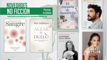 Biblioteca de Montequinto: novedades literarias - (No ficción - Ficha 9/2026)