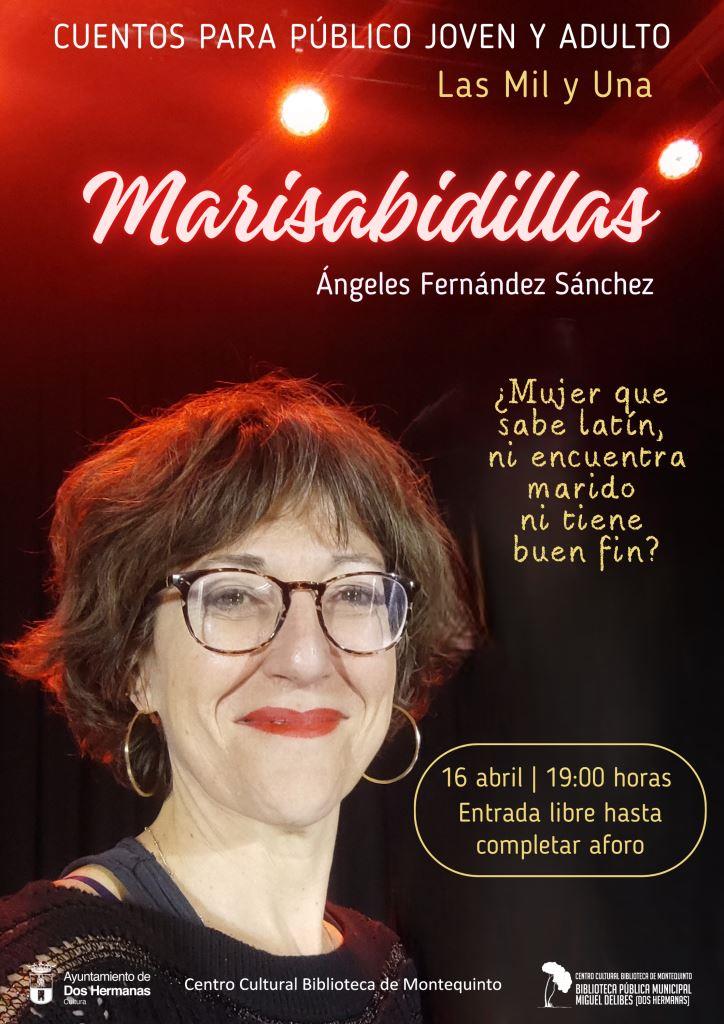 20260416 - Cuentos para público joven y adulto: «Marisabidillas» - Ángeles Fernández Sánchez