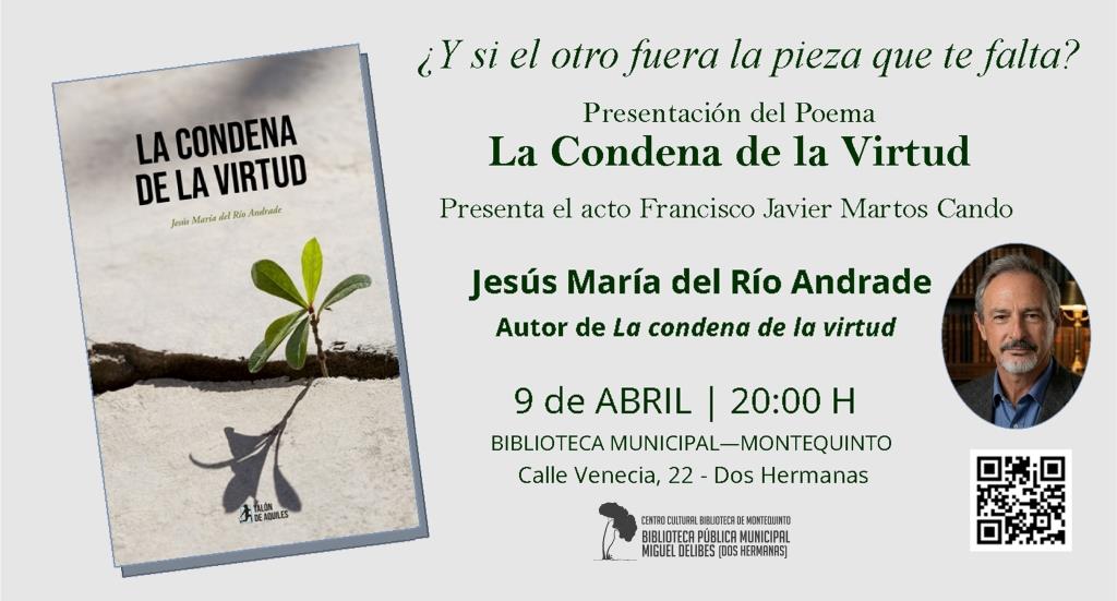 20260409 - Presentación y firma del libro «La condena de la virtud» – Jesús María del Río Andrade