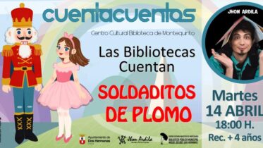 20260414 - Las Bibliotecas Cuentan: «Soldaditos de plomo» – Jhon Ardila