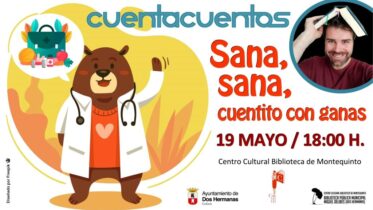 20260519 - Las Bibliotecas Cuentan: «Sana, sana, cuentito con ganas» - Carloco Cuentacuentos