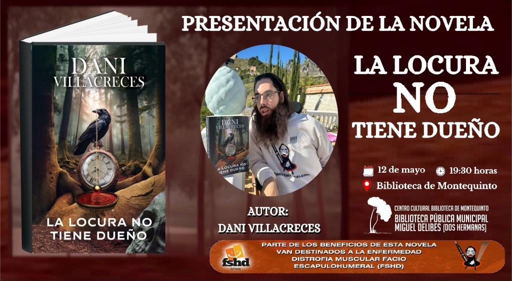 20260512 - Presentación y firma del libro «la locura no tiene dueño» - Dani Villacreces