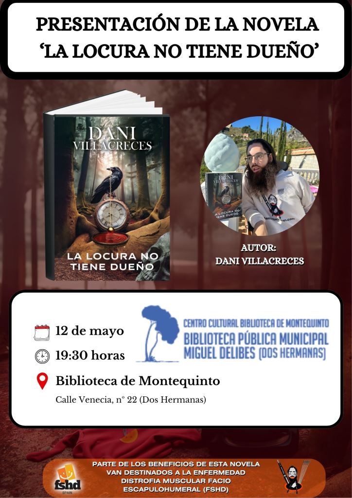 20260512 - Presentación y firma del libro «la locura no tiene dueño» - Dani Villacreces