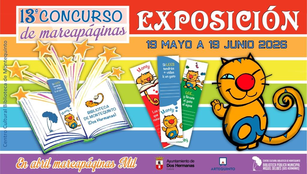 20260519.- Exposición del «XIII Concurso artístico ‘En Abril, marcapáginas Mil’ 2026»