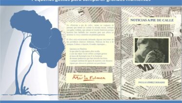 Donaciones y dedicatorias: «Noticias a pie de calle» - Paula Gómez Rosado