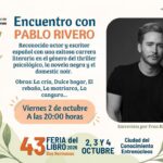 20261002 - 43ª Feria del Libro de Dos Hermanas: «Encuentro con Pablo Rivero»