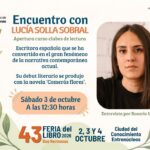 20261003 - 43ª Feria del Libro de Dos Hermanas 2026: «Encuentro y firma de libros» con Lucía Solla Sobral