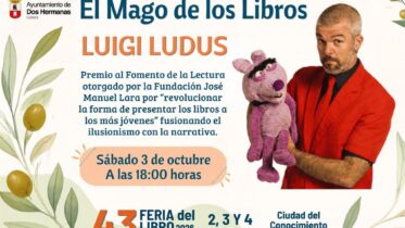 20261003 - 43ª Feria del Libro de Dos Hermanas: «El Mago de los Libros» - Luigi Ludus
