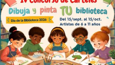 20260915 - IV Concurso de carteles «Dibuja y pinta TU biblioteca» - Día de la Biblioteca 2026