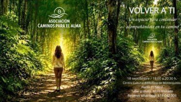 20260918 - Taller gratuito: «Volver a ti» – Asociación Caminos para el Alma