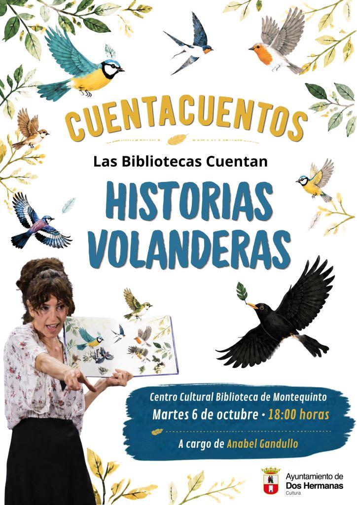 20261006 - Las Bibliotecas Cuentan: «Historias volanderas» - Anabel Gandullo