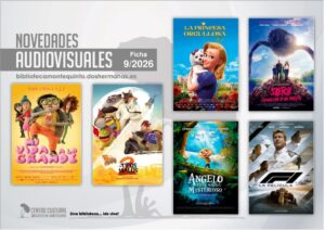 Biblioteca de Montequinto: ¡Novedades... de película! - (Audiovisuales - Ficha 9/2026)