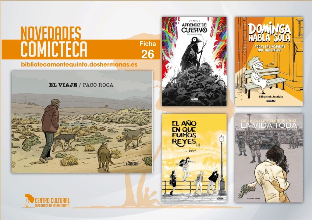 Biblioteca de Montequinto: novedades literarias (Comicteca - Ficha 26)