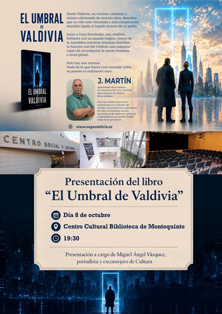20261008 - Presentación y firma del libro «El Umbral de Valdivia» – J. Martín