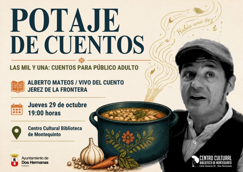 20261029 - Las Mil y Una presenta «Potaje de cuentos» – Alberto Mateos
