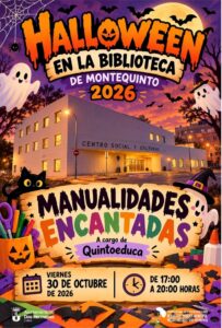 20261030 - Halloween en la Biblioteca de Montequinto 2026: «Manualidades encantadas»
