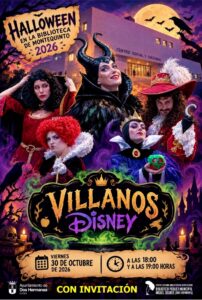 20261030 - Halloween en la Biblioteca de Montequinto 2026: «Villanos Disney»